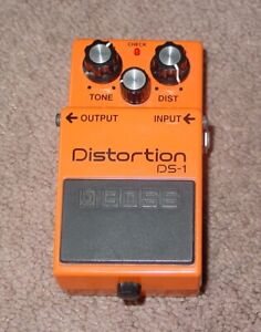 Boss DS-1 Distortion Electric Guitar Effect Pedal MIT