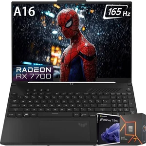ASUS TUF A16 16" Gaming Laptop Ryzen 7 7735HS 64GB 4TB SSD AMD Radeon RX7700S - Picture 1 of 11