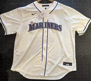 NWT Nike Seattle Mariners Alternate Limited Edition Cream Jersey Men’s XL New - Picture 1 of 4