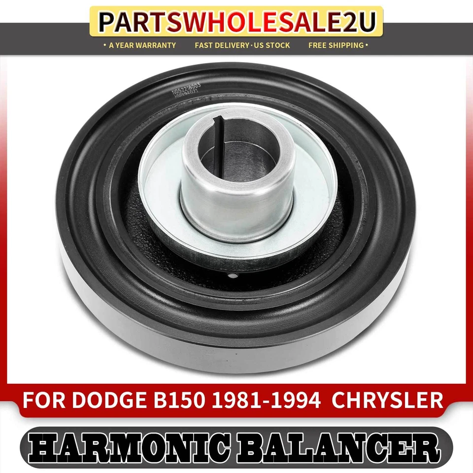 1x Equilibrador armónico para Jeep Grand Cherokee Dodge Aspen Chrysler Town & Country Foto 1 de 4
