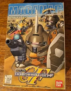 Kit Modelo Bandai SD Gundam Maganac Generación F Nº 55 100% Completo - Imagen 1 de 7