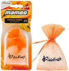 Airfresh MAMBO Papaya Mango Car Home Office Air Freshener Hanging Swiss Perfume