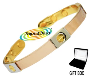 Magrelief B06 Designer Solid Copper Bangle large/x large size - Picture 1 of 1