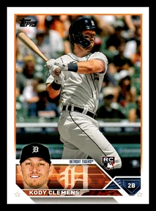Kody Clemens 2023 Topps RC Rookie #176 Centered Mint Detroit Tigers - Picture 1 of 2
