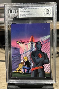 Bob Singer Signed 1994 Cardz Hanna-Barbera “Johnny Quest” #44 Beckett Slab BAS - Picture 1 of 1