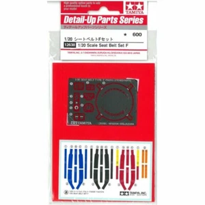 Tamiya 12638 1/20 SCALE SEAT BELT SET F No.38 - Picture 1 of 2
