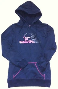BNWT Moods Of Norway Women's Heidi Fleece Hoodie Sz L Navy Blue - Picture 1 of 1
