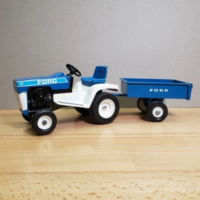 Vintage Ertl Ford LGT 12 Tractor with Wagon Lawn and Garden Set Diecast 1:12 - Image 1 of 4