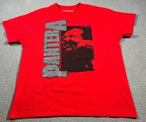 Pantera Camicia Uomo XL Rossa Volgare Esposizione Di Power Reunion World Tour 2023 - Foto 1 di 7
