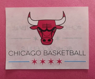 Chicago Bulls Official NBA Logo Decal Sticker! New! - Image 1 of 2