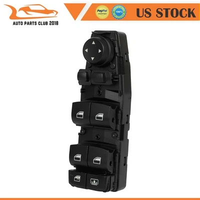 Power Window Switch For 2012-2015 2016 BMW 530i 528i 640i 760Li Front Left 6-Pin - Image 1 of 4