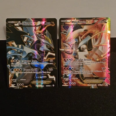 Black Kyurem EX 145 & White Kyurem EX 146 Black & White Boundaries Uncrossed  - Image 1 of 2