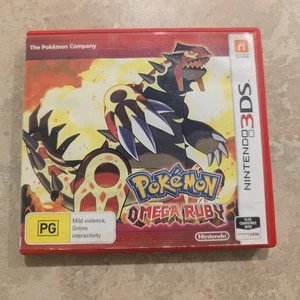 Pokemon Omega Ruby Nintendo 3DS Case Only - Picture 1 of 3