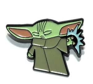 Disney Pin Trading Star Wars Mandalorian Emaille Pin Grogu The Force Amazon LE - Bild 1 von 3