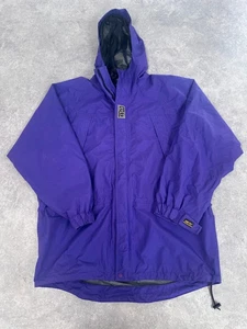 Timberland Gore-Tex Jacket Purple Hooded Outdoor Jacket Men’s L - Picture 1 of 6