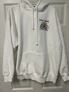 BRANDY MELVILLE JOHN GALT CHILL SINCE 1993 HOODIE KAPUZENSWEATSHIRT ONE SIZE - Bild 1 von 7
