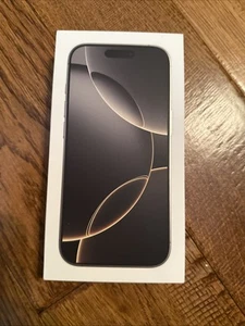 Apple A3083 iPhone 16 Pro naturalny tytan 512GB - TYLKO puste pudełko - Zdjęcie 1 z 3