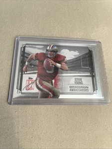2025 topps signature series football Young Ambassador Insert Of Steve Young - Bild 1 von 3