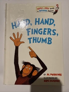Dr. Seuss HAND, HAND, FINGERS, THUMB Al Perkins / Eric Gurney 1969 GB HC VGC - Picture 1 of 7