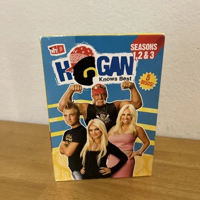 Hogan Knows Best Complete Set- Seasons 1 2 and 3 Hulk Hogan DVD Foto 1 de 4