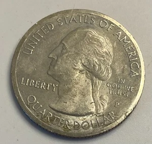 2014"P" Florida Quarter**Multiple Errors**Toned**(Rare) - Picture 1 of 2