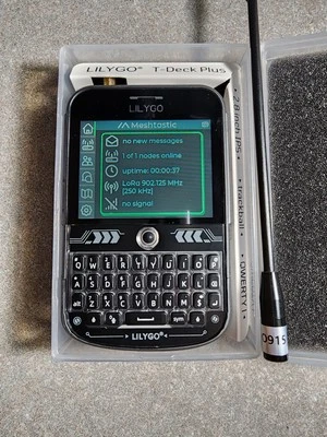 Neu T-Deck Plus Lilygo ESP-32 Dual-Core 915Mhz LoRa Trackball Meshtastic schwarz - Bild 1 von 4