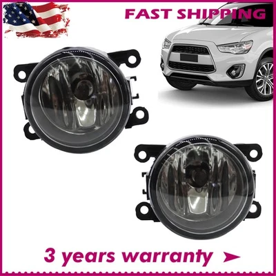 Par de luces antiniebla de conducción con bombillas para Mitsubishi Outlander Sport ASX RVR Foto 1 de 4