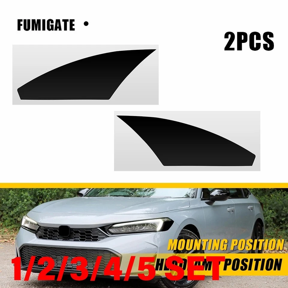 Tapa de tinte de película precortada para faros delanteros de coche para Honda Civic 2022-2025 1-5SET Foto 1 de 4