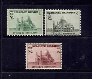 BELGIUM 1938 Kockelberg Overprints MLH - Picture 1 of 2