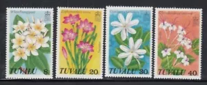 TUVALU Wild Flowers MNH set - Picture 1 of 1