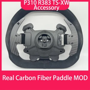 SIMPUSH carbon fiber paddle shifter mod FOR thrustmaster P310 R383 ts-xw - Picture 1 of 5