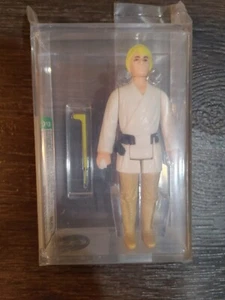 Kenner Star Wars 1977 Classificato AFA 80+ Luke Skywalker Capelli Biondi - Foto 1 di 3