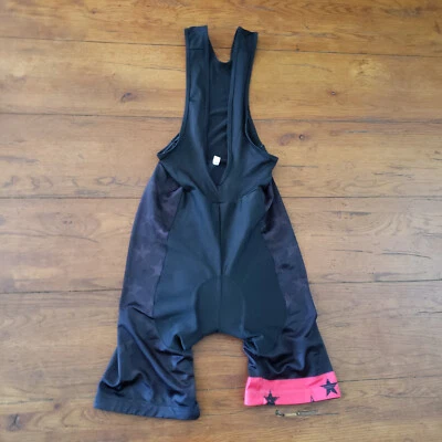 Medium Cycling Bibshorts 6" 14.5" (9/10) Pad Spandex M Replica - Image 1 of 4