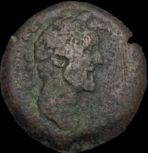 Antoninus Pius. AD 138-161.AE Drachm 33 mm. Alexandria Egypt.  Roman Provincial - Picture 1 of 2