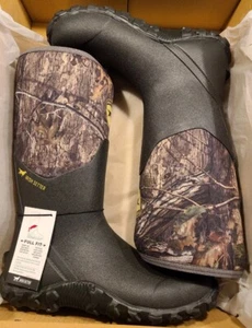 Irish Setter MudTrek 15" Waterproof Full Fit Rubber Boots (Men's 10) Mossy Oak - Picture 1 of 5