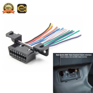 Diagnóstico OBD2 conector hembra coche 16 PIN enchufe hembra J1962F - Imagen 1 de 6