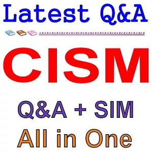 ISACA Certified Information Security Manager CISM Prüfung Q & A + Sim - Bild 1 von 1
