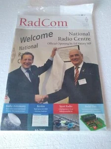 Radcom RSGB Amateur Ham Radio Magazine - Nieotwarty NOS sierpień 2012 - Zdjęcie 1 z 3