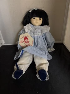 Vintage Ling Ling Puppe von Pauline B Jonness Jacobsen alles original Porzellankopf - Bild 1 von 5