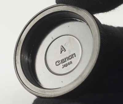 REAR LENS CAP A m39 ORIGINAL GENUINE VINTAGE CANON LOGO RF RANGEFINDER LENS (2) - Image 1 of 2