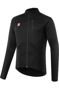 3xl Dianno Mens Cycling Jacket Full Zip Black XXXL Waterproof Windproof Soft Man - Picture 1 of 6