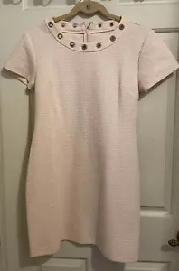 GUESS Womens blush pink form fitting dress Sz S EUC - Picture 1 of 5