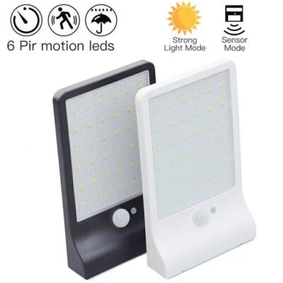 36 LED Waterproof Solar Sensor Lamp Power Motion Security Light Outdoor Garden - Image 1 of 4