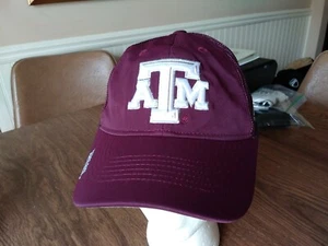 Texas A& M Aggies Baseball Hat Adidas Quality Mesh Climalite Size S/M - Picture 1 of 12
