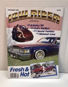 Vintage Lowrider Magazin November 89 Nov 1989 mit Centerfold - Bild 1 von 2