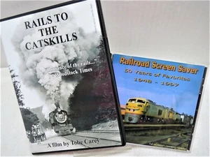 Rails to the Catskills + Eisenbahn Bildschirmschoner mit 50+ Bildern, BEIDE SIND DVDs - Bild 1 von 6