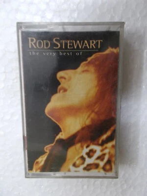 ROD STEWART THE VERY BEST OF RARE orig CASSETTE TAPE INDIA - Image 1 of 4