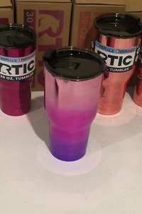 RTIC Pink 20oz or 30oz Tumblers Valentines Day Special Colors Stainless Hot Cold - Picture 1 of 13