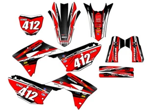 2019-2020 CRF 450 RX VIGOR Red Senge Graphics Kit Compatible with Honda - Bild 1 von 10