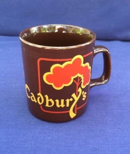 Taza de café Cadbury's horno vajilla artesanal Inglaterra Stratfordshire Potteries buena - Imagen 1 de 2
